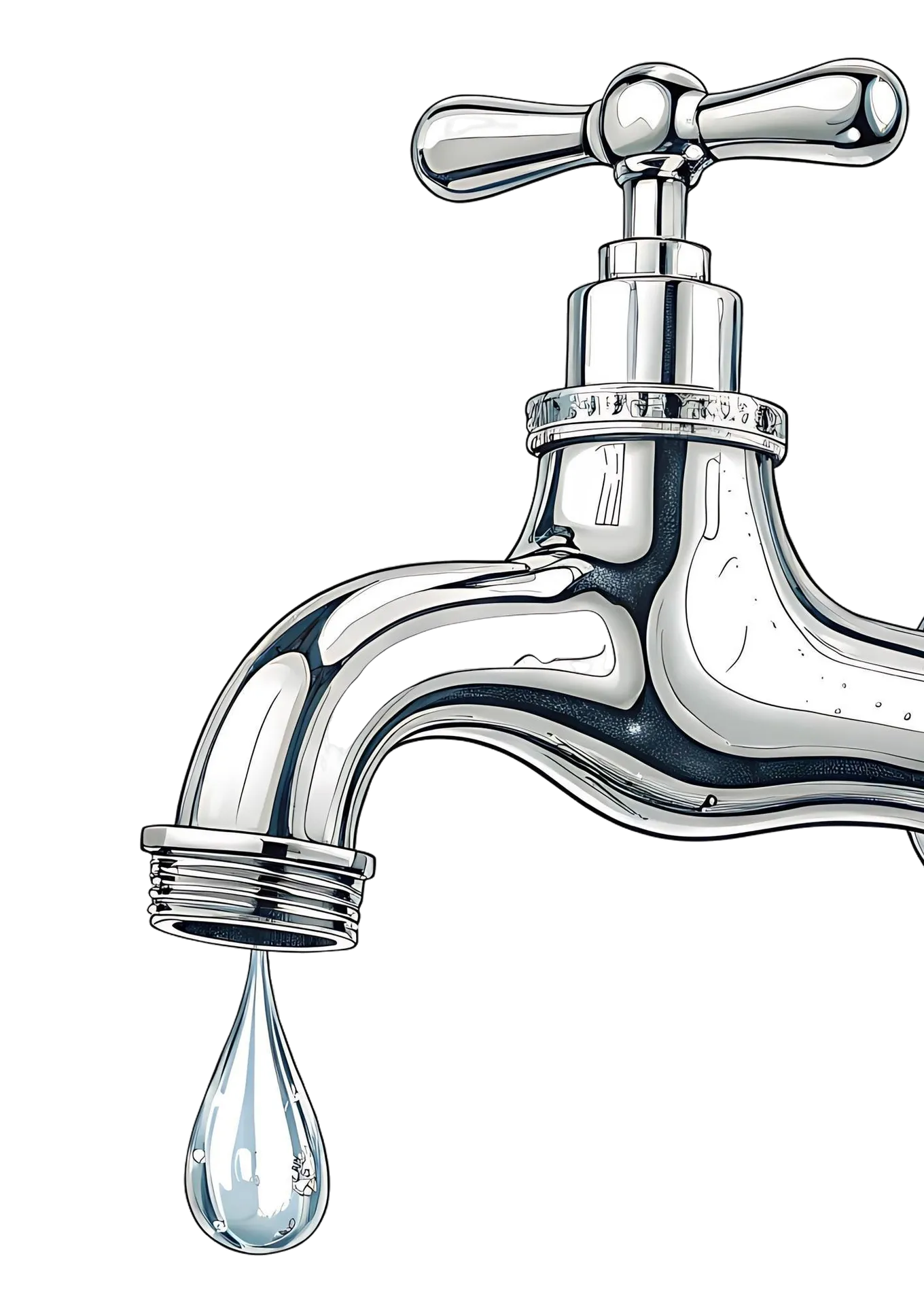 Robinet chrome